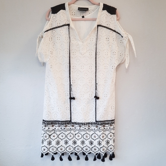 Anthropologie Hemant and Nandita Aditya Embroidered Festival Tunic Dress S - Picture 2 of 5